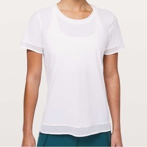 Lululemon UV Protection Serve Up Some Sun Short Sleeve
*White